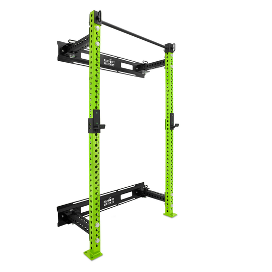 Regular Folding Wall Rack | Space Saving Home Gym Rack | OB Fitness