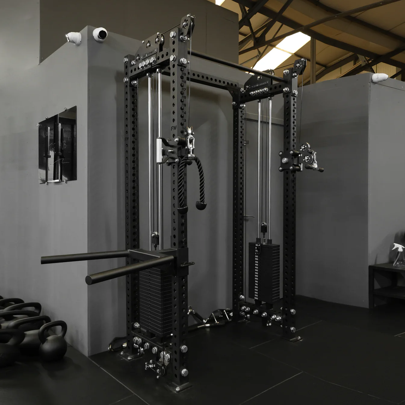 Pro Cable Half Rack | Strength Training Equipment | OB Fitness