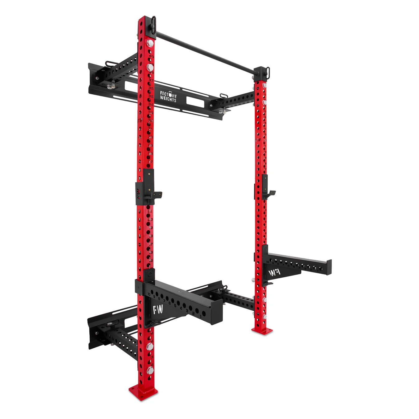Regular Folding Wall Rack | Space Saving Home Gym Rack | OB Fitness