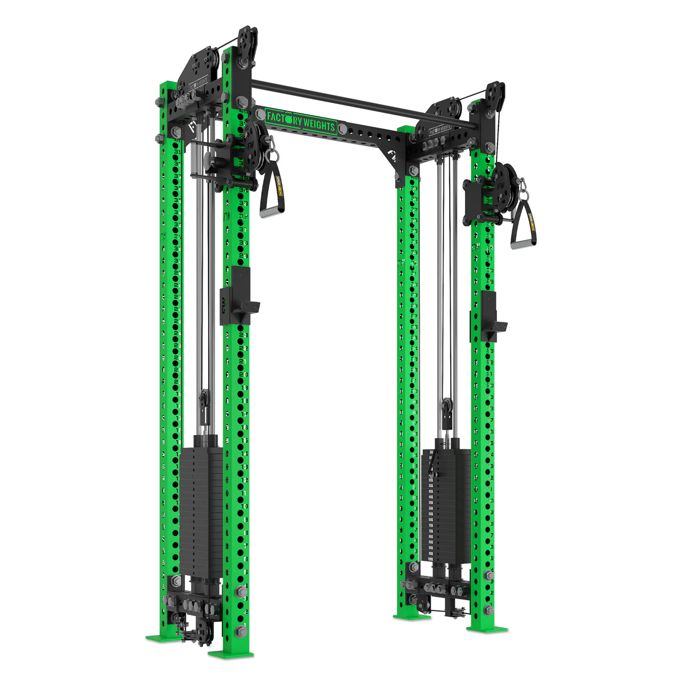 Pro Cable Half Rack | Strength Training Equipment | OB Fitness